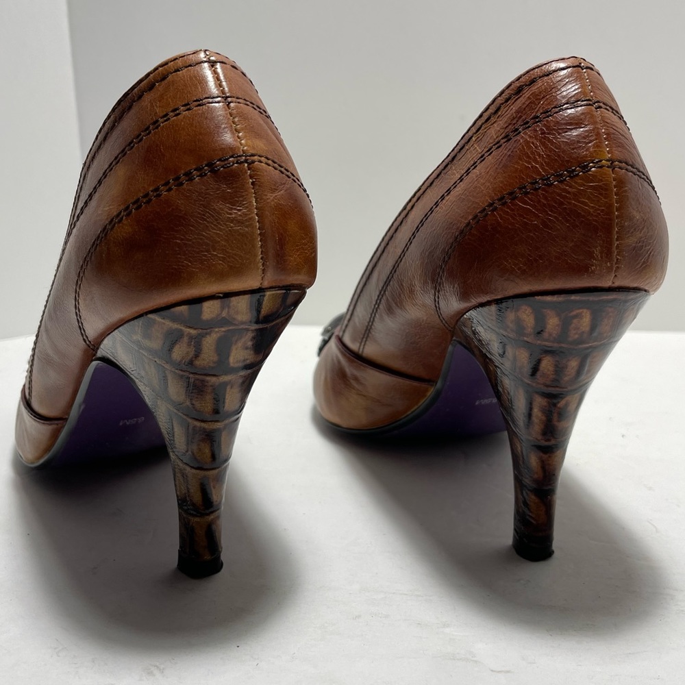 Bobbi Blu peep toe heels size 6.5 - Picture 4 of 10